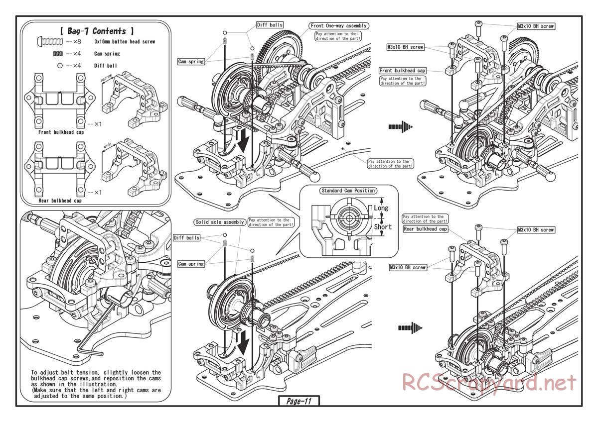 Yokomo - Drift Package DIB - Manual - Page 11