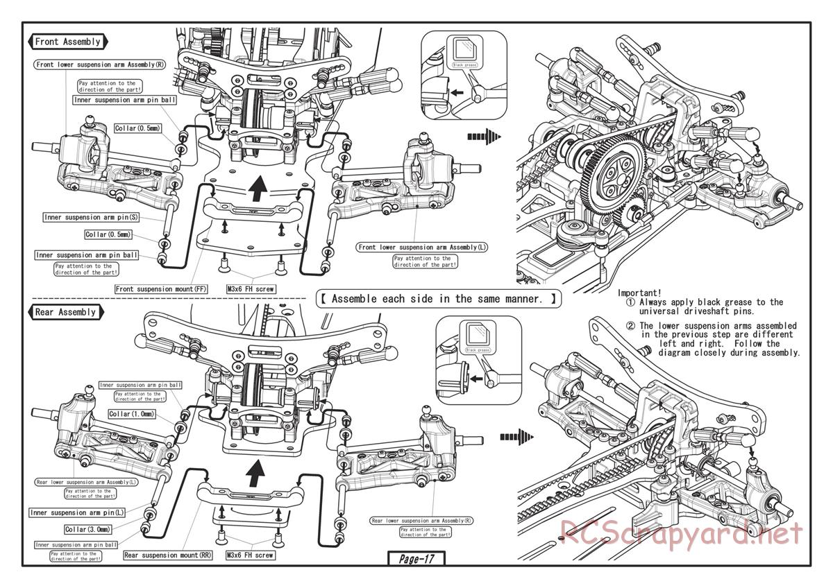 Yokomo - Drift Package DIB - Manual - Page 17