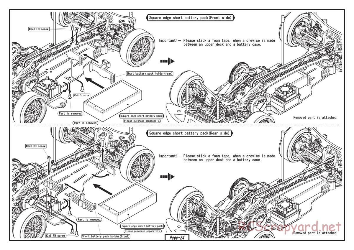 Yokomo - Drift Package DIB - Manual - Page 24