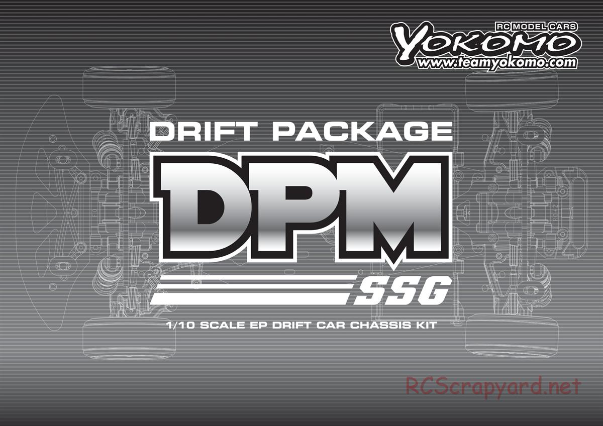 Yokomo - Drift Package DPM SSG - Manual - Page 1