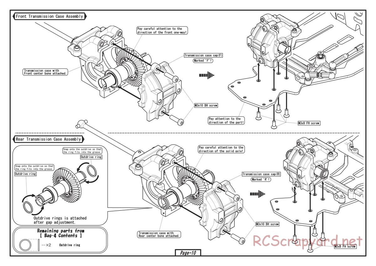 Yokomo - Drift Package DPM SSG - Manual - Page 10