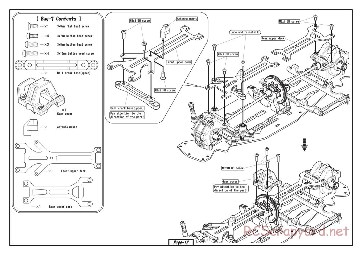 Yokomo - Drift Package DPM SSG - Manual - Page 12