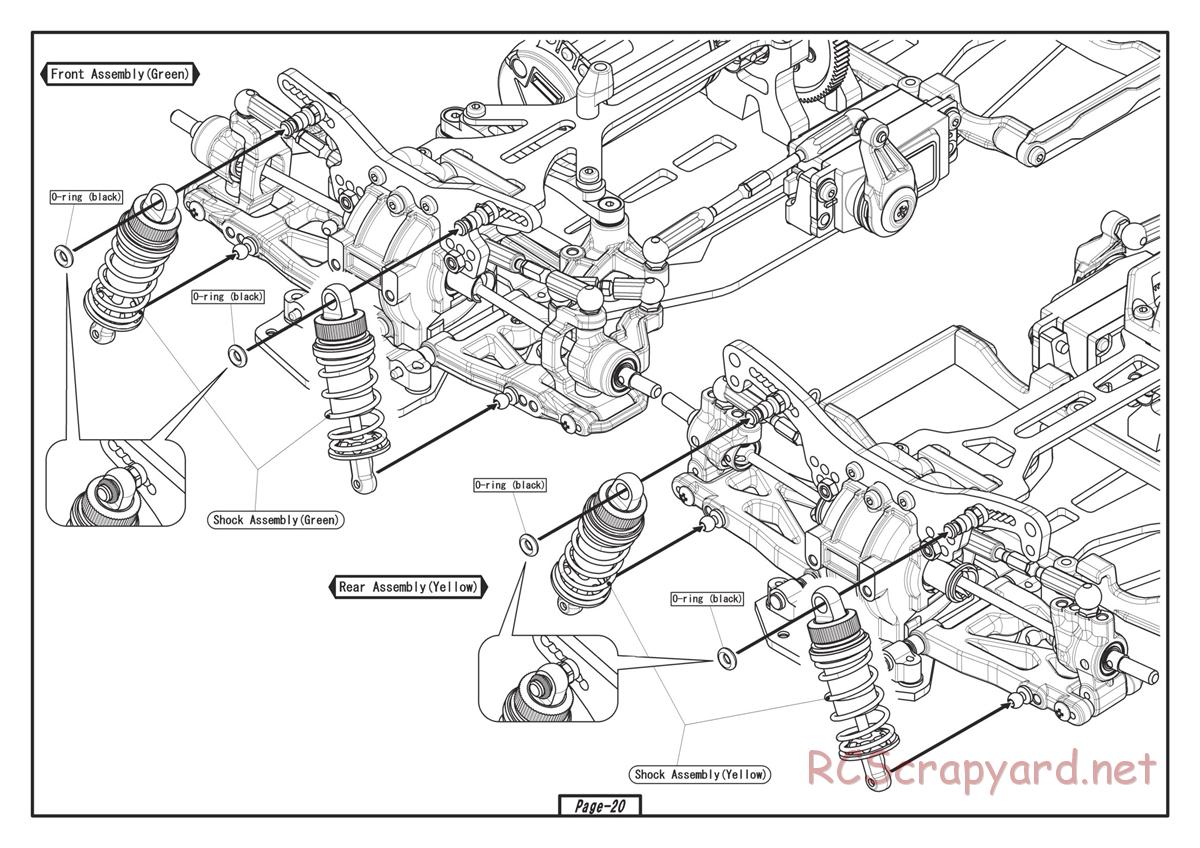 Yokomo - Drift Package DPM SSG - Manual - Page 20