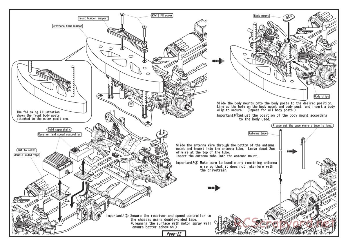 Yokomo - Drift Package DPM SSG - Manual - Page 22