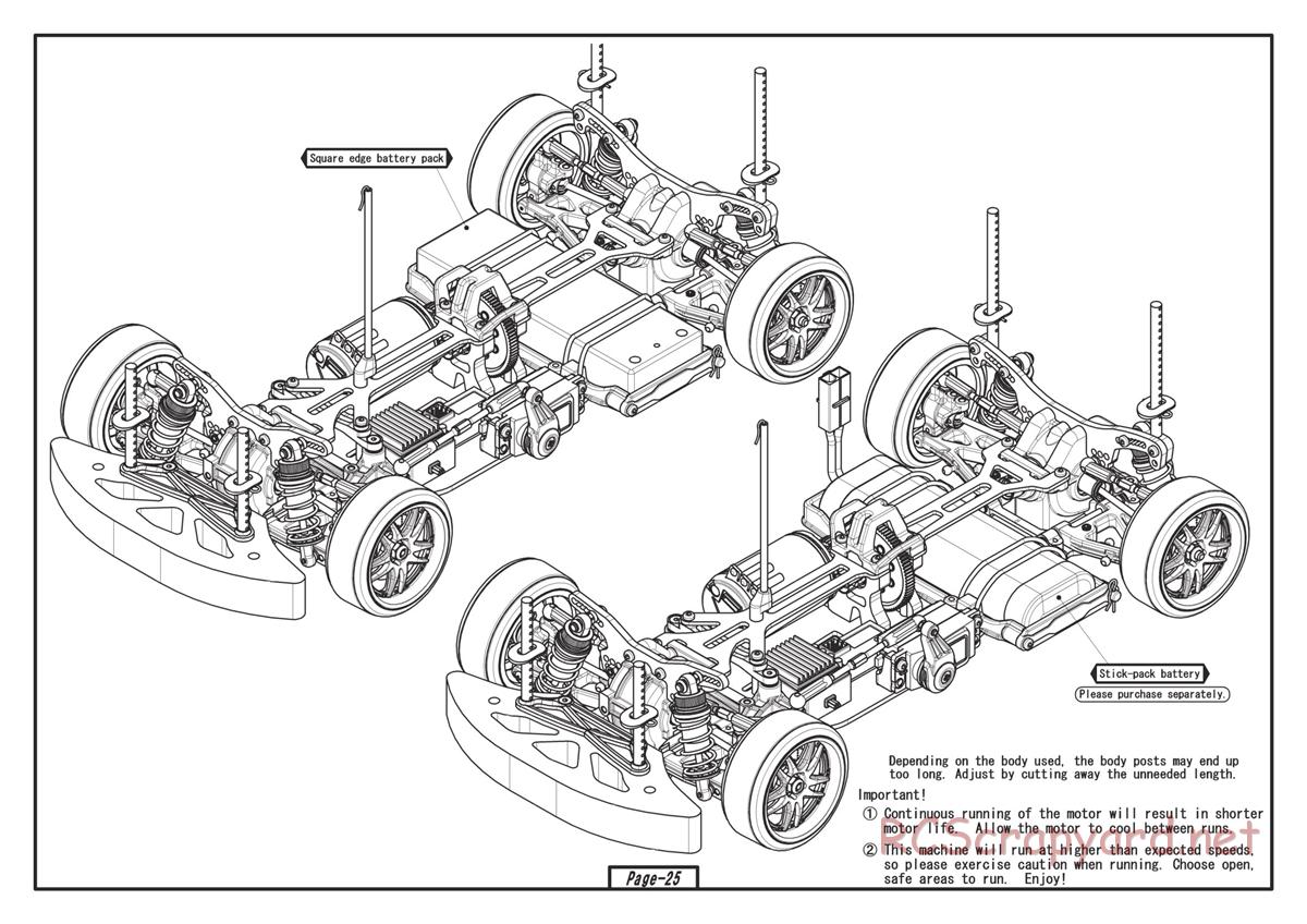 Yokomo - Drift Package DPM SSG - Manual - Page 25