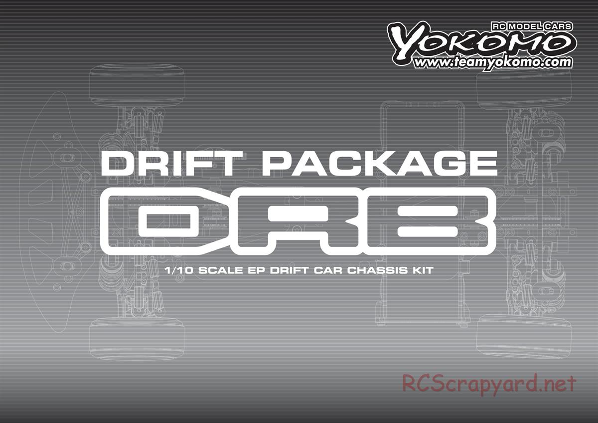 Yokomo - Drift Package DRB - Manual - Page 1