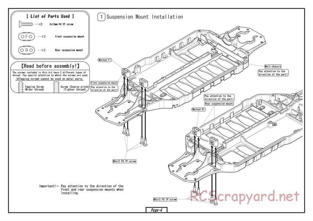 Yokomo - Drift Racer - Manual - Page 4