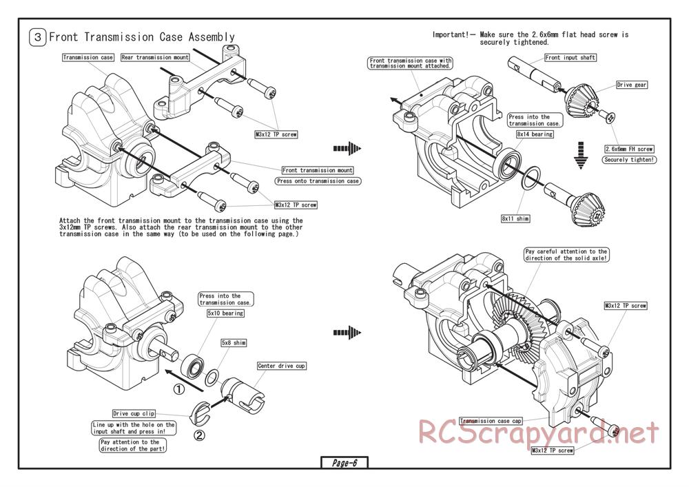 Yokomo - Drift Racer - Manual - Page 6