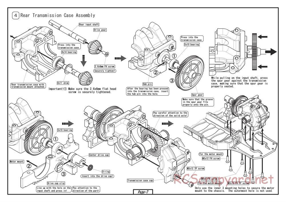 Yokomo - Drift Racer - Manual - Page 7