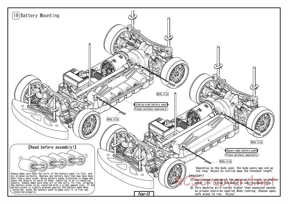 Yokomo - Drift Racer - Manual - Page 22