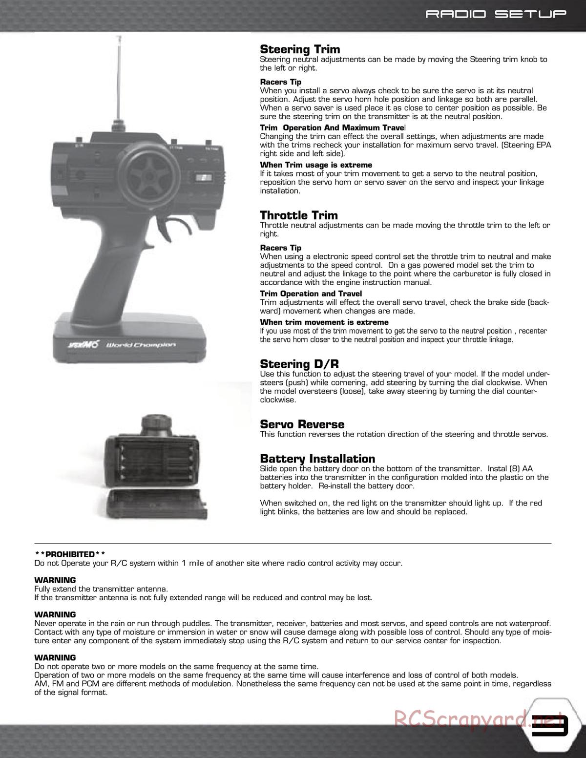 Yokomo - GT-4 - Manual - Page 3