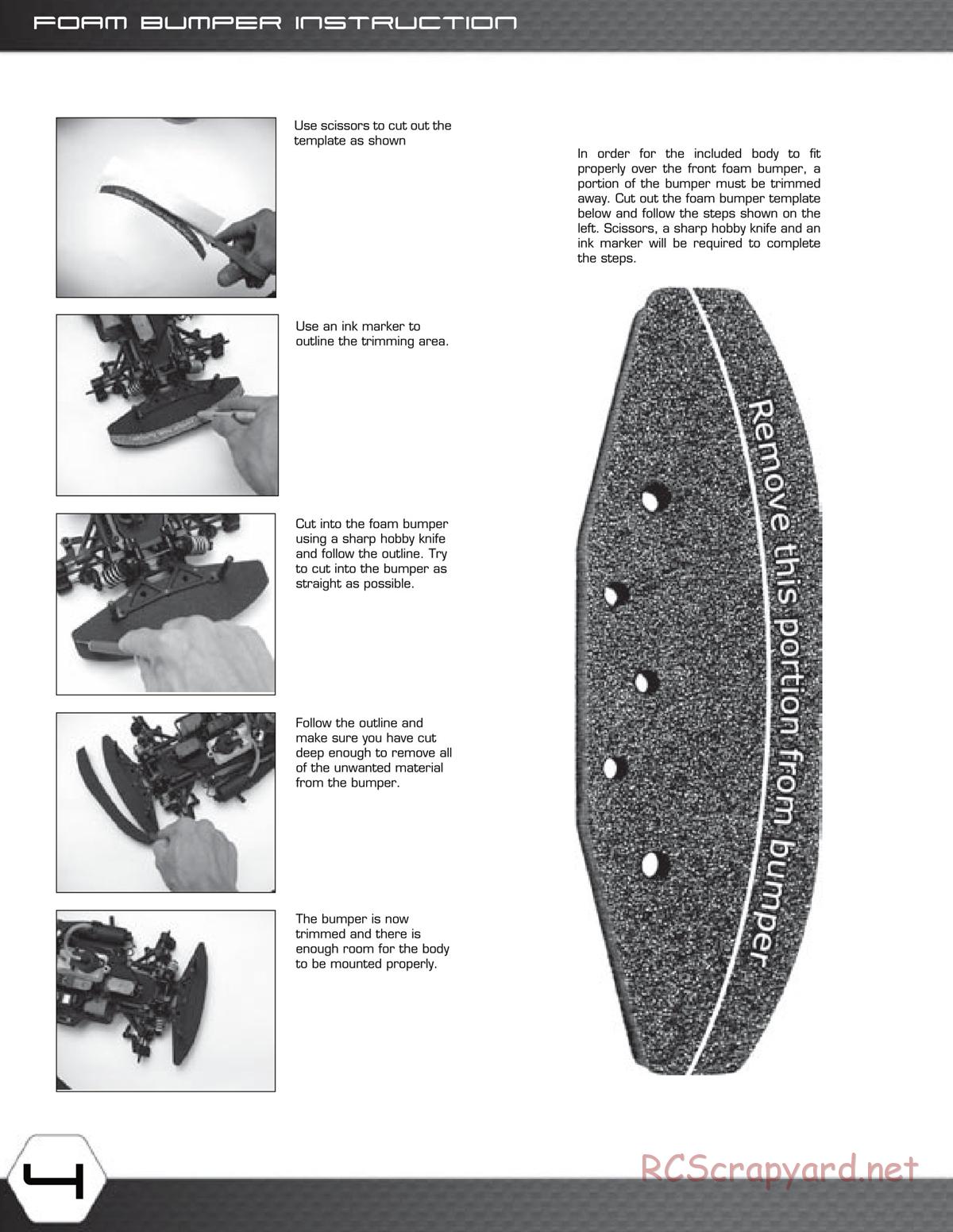 Yokomo - GT-4 - Manual - Page 4