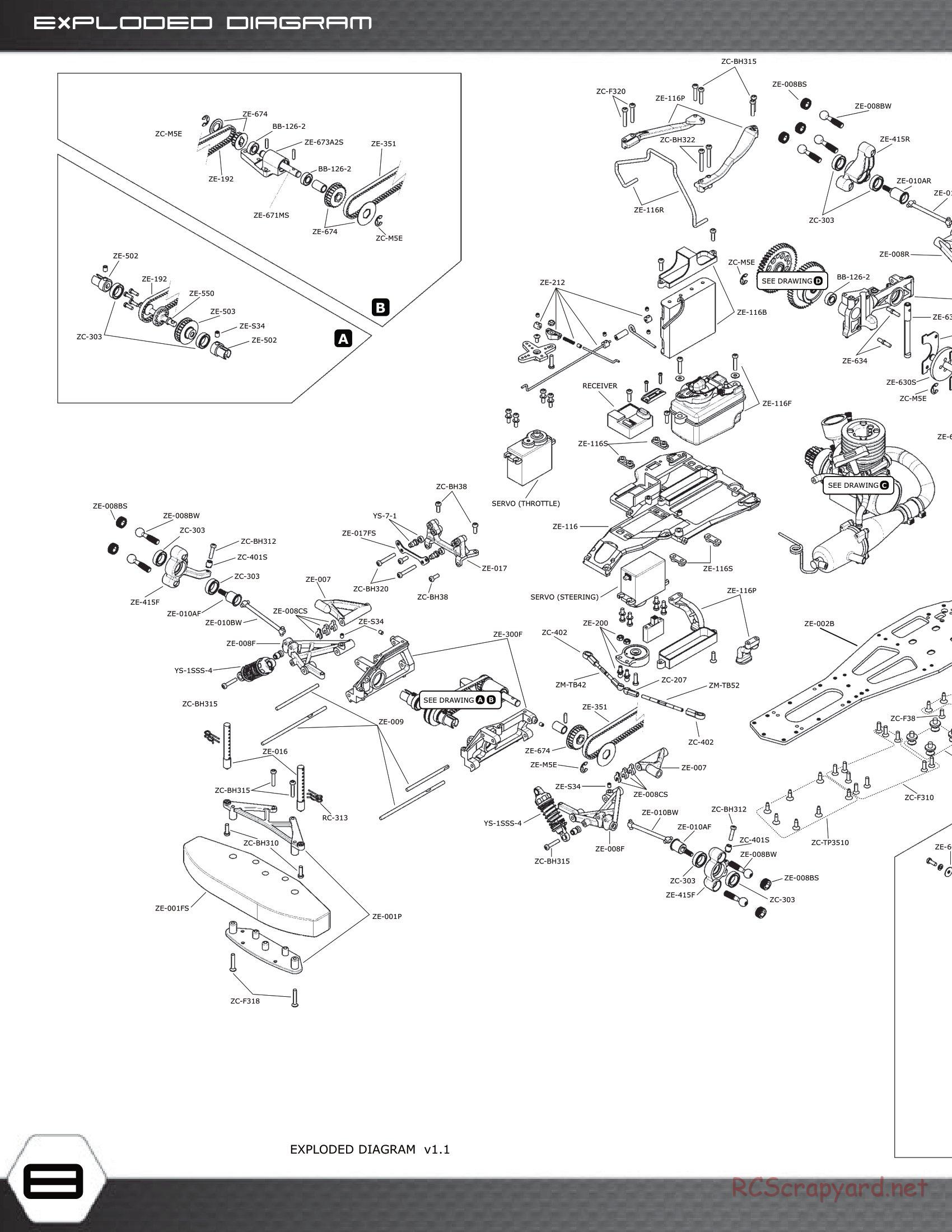 Yokomo - GT-4 - Manual - Page 8