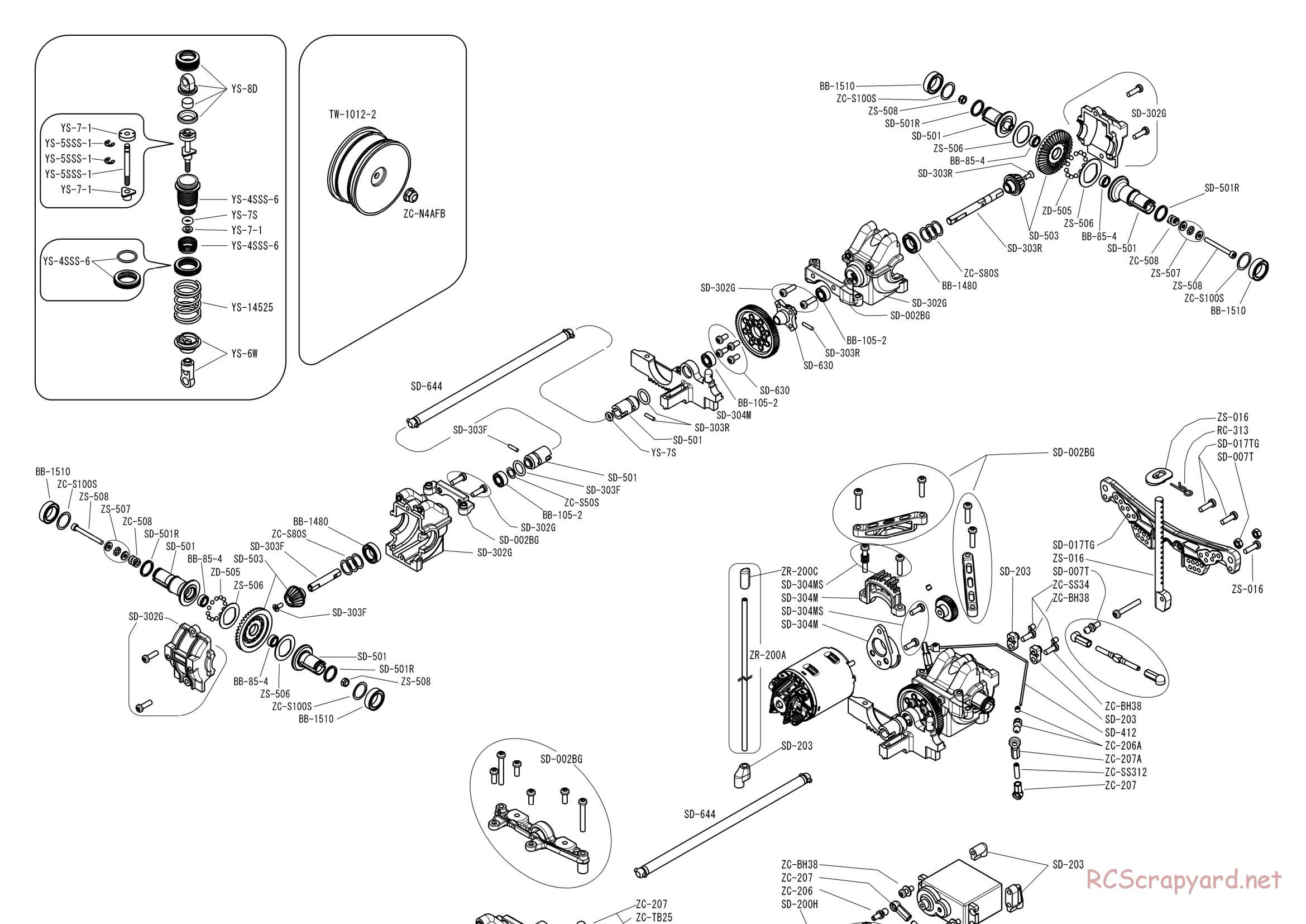 Yokomo - MR-4TC SD CGM Special - Manual - Page 30