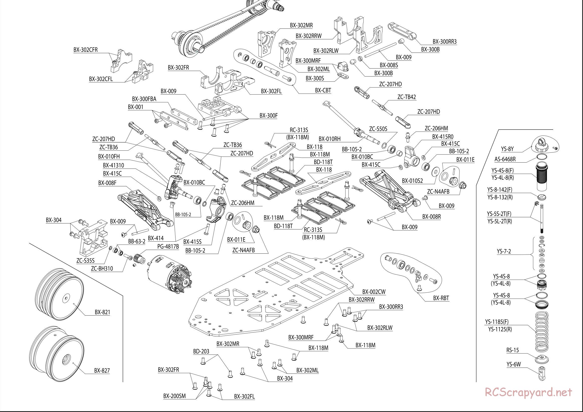 Yokomo - MR-4BX World Spec - Manual - Page 33