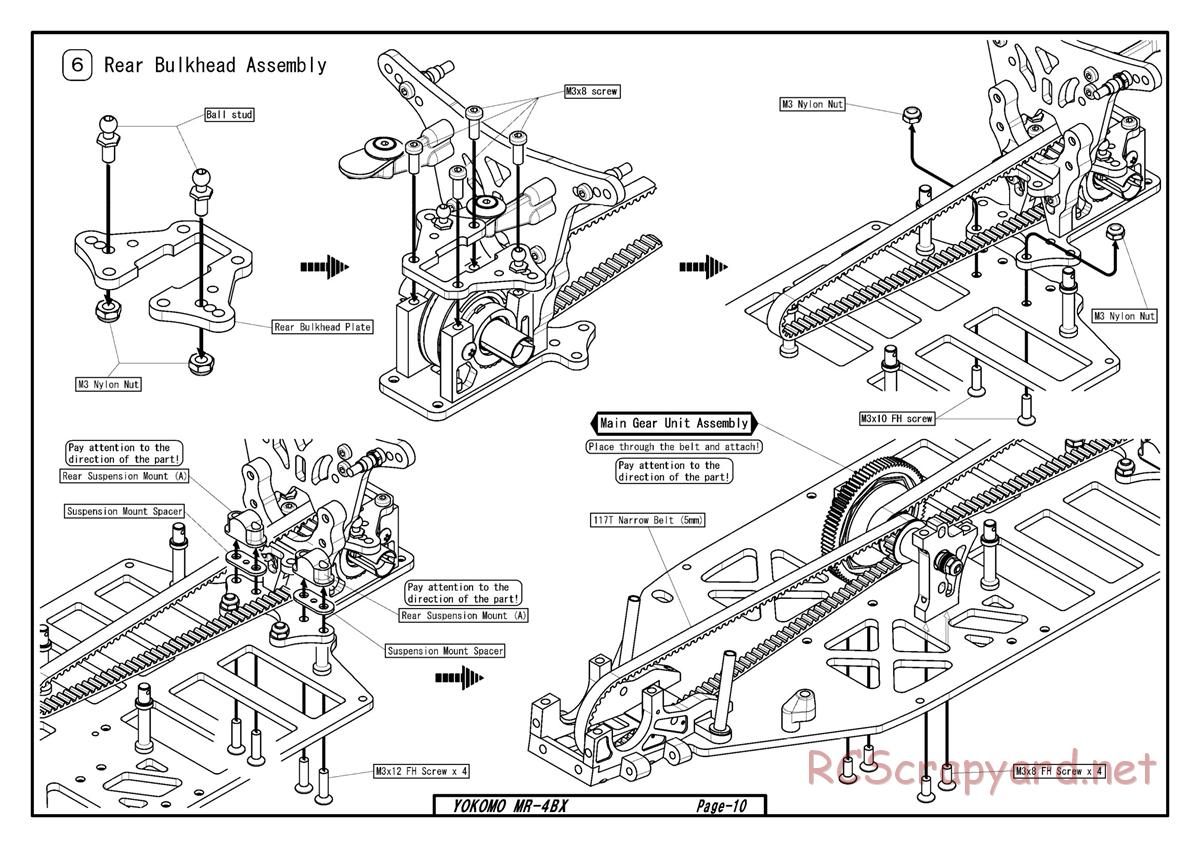 Yokomo - MR-4BX - Manual - Page 7