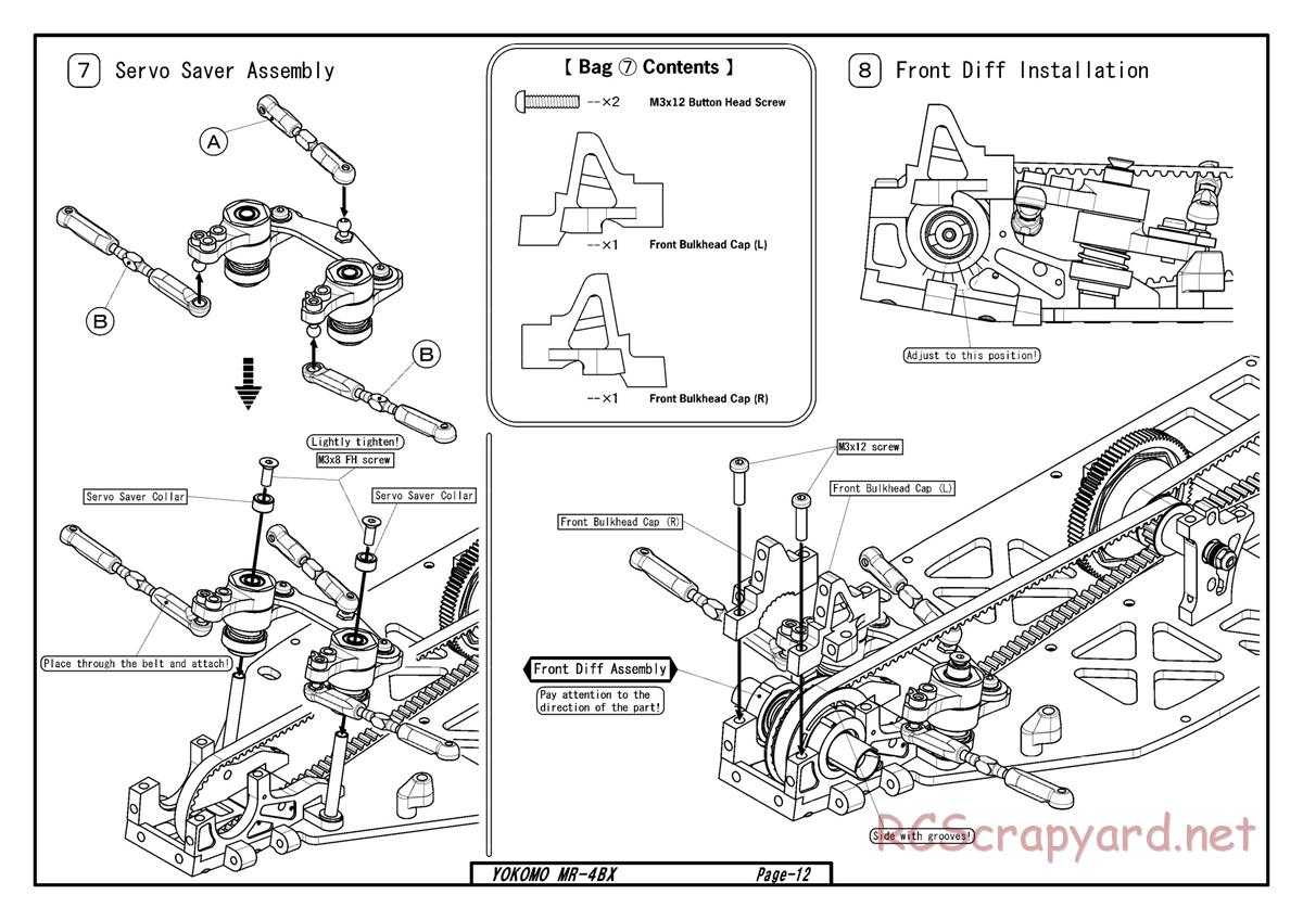 Yokomo - MR-4BX - Manual - Page 9