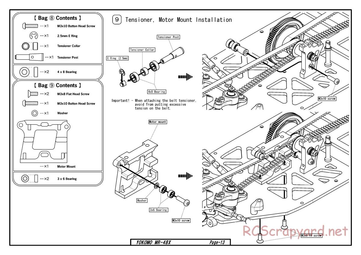 Yokomo - MR-4BX - Manual - Page 10