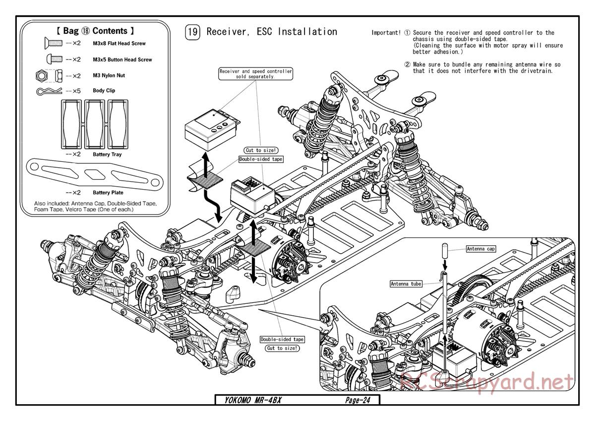 Yokomo - MR-4BX - Manual - Page 21