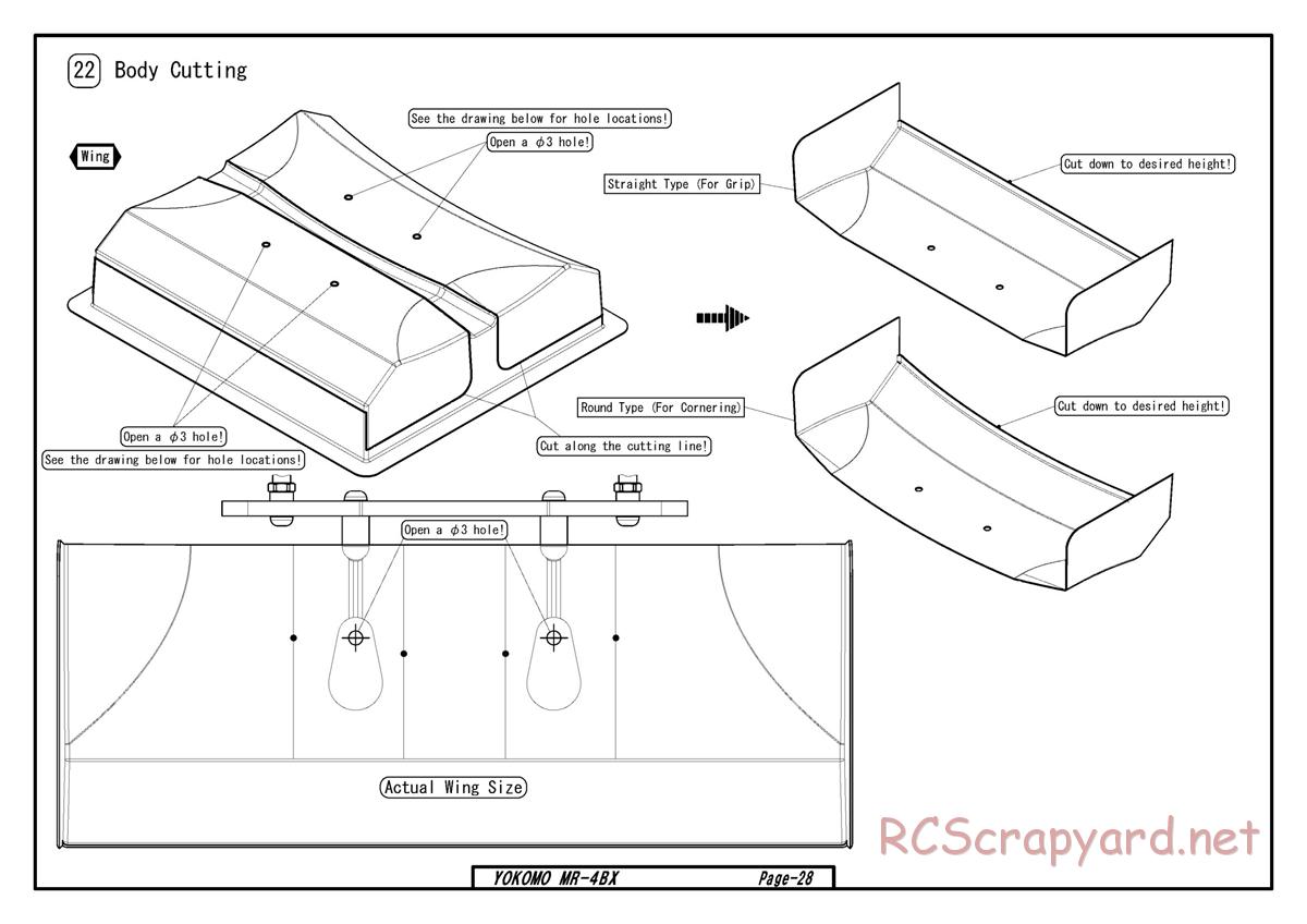Yokomo - MR-4BX - Manual - Page 25