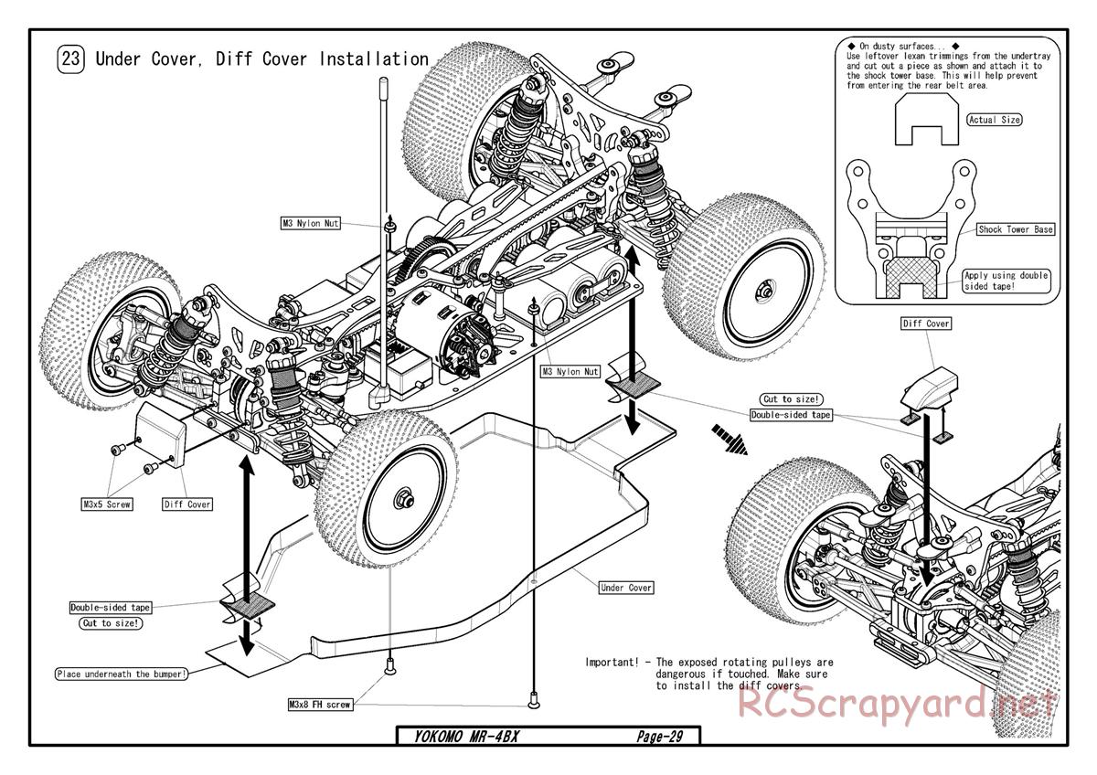 Yokomo - MR-4BX - Manual - Page 26