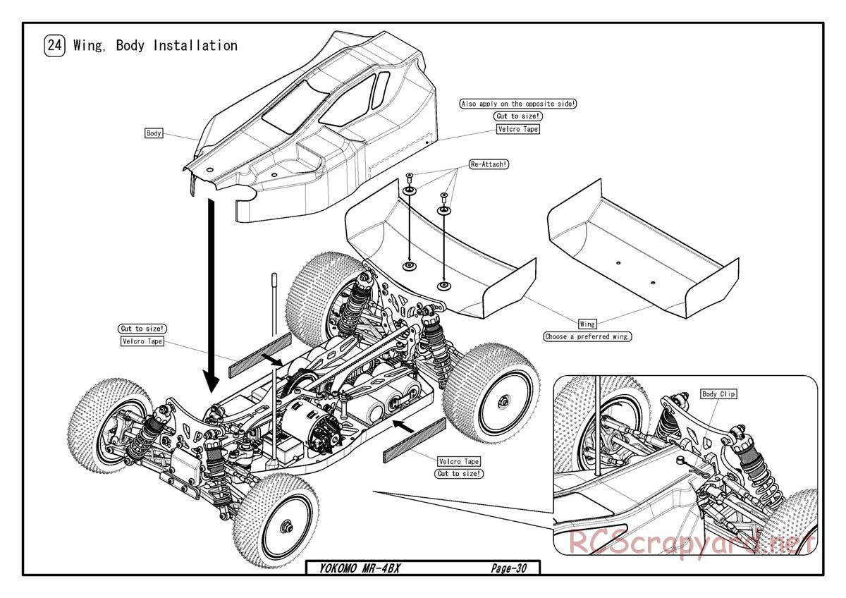Yokomo - MR-4BX - Manual - Page 27