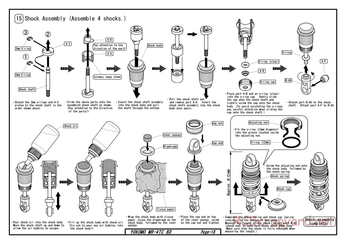 Yokomo - MR-4TC BD - Manual - Page 16