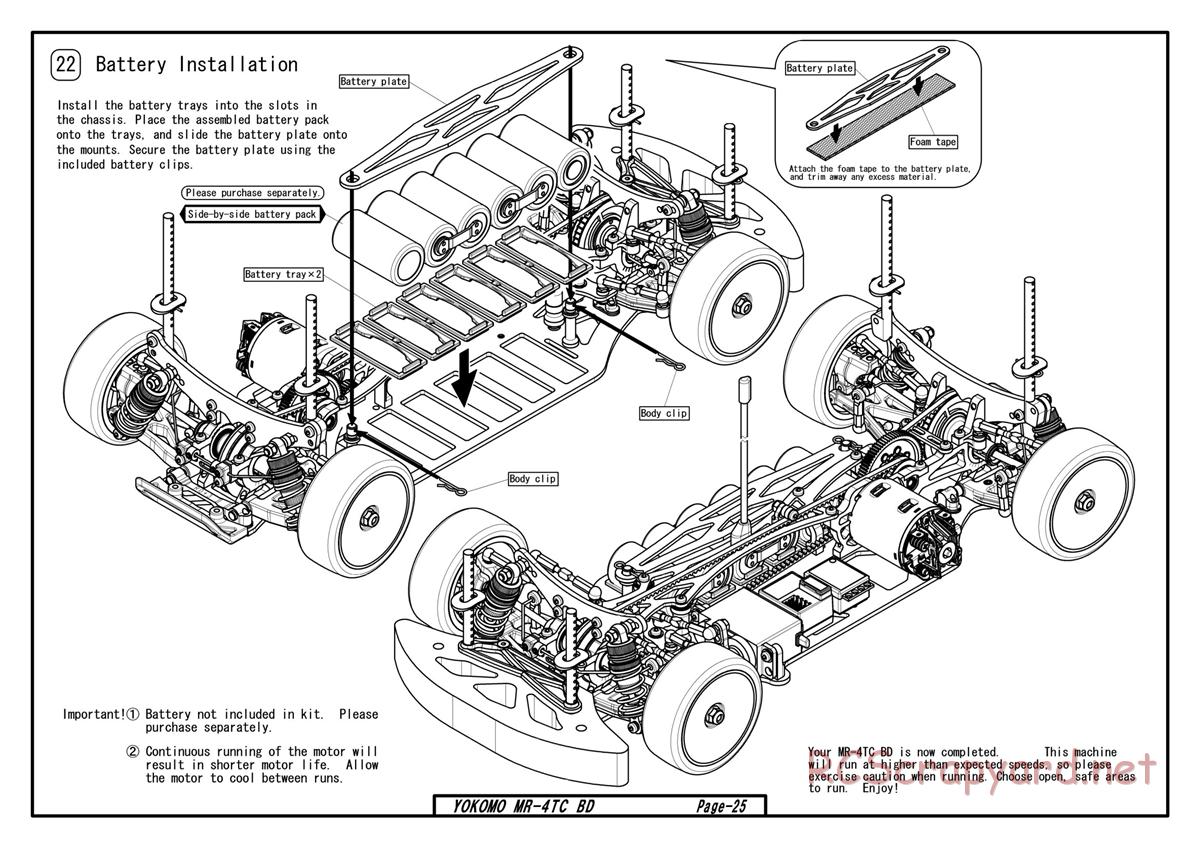 Yokomo - MR-4TC BD - Manual - Page 23