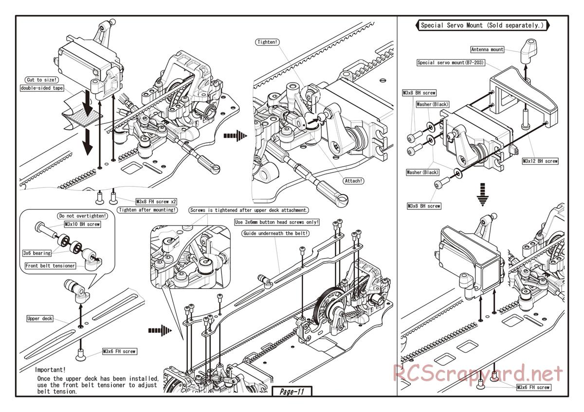 Yokomo - MR-4TC BD7 ver.RS - Manual - Page 11