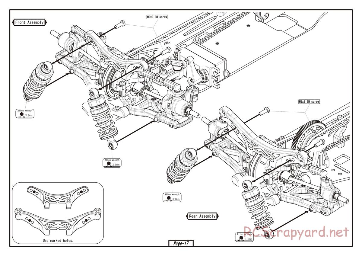 Yokomo - MR-4TC BD7 ver.RS - Manual - Page 17