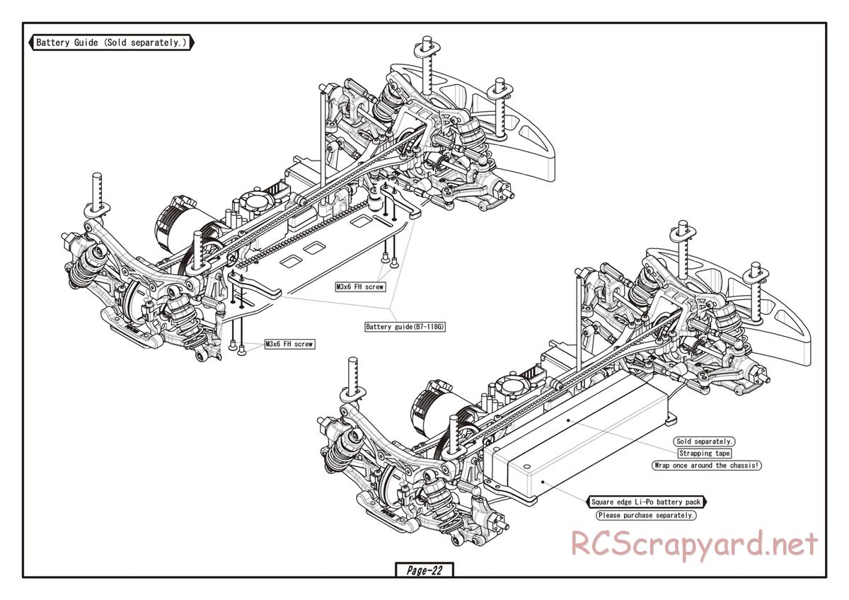 Yokomo - MR-4TC BD7 ver.RS - Manual - Page 22