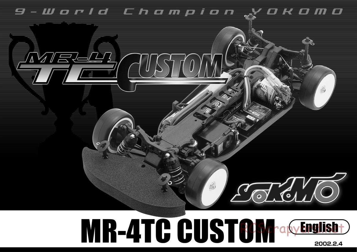 Yokomo - MR-4TC Custom - Manual - Page 1