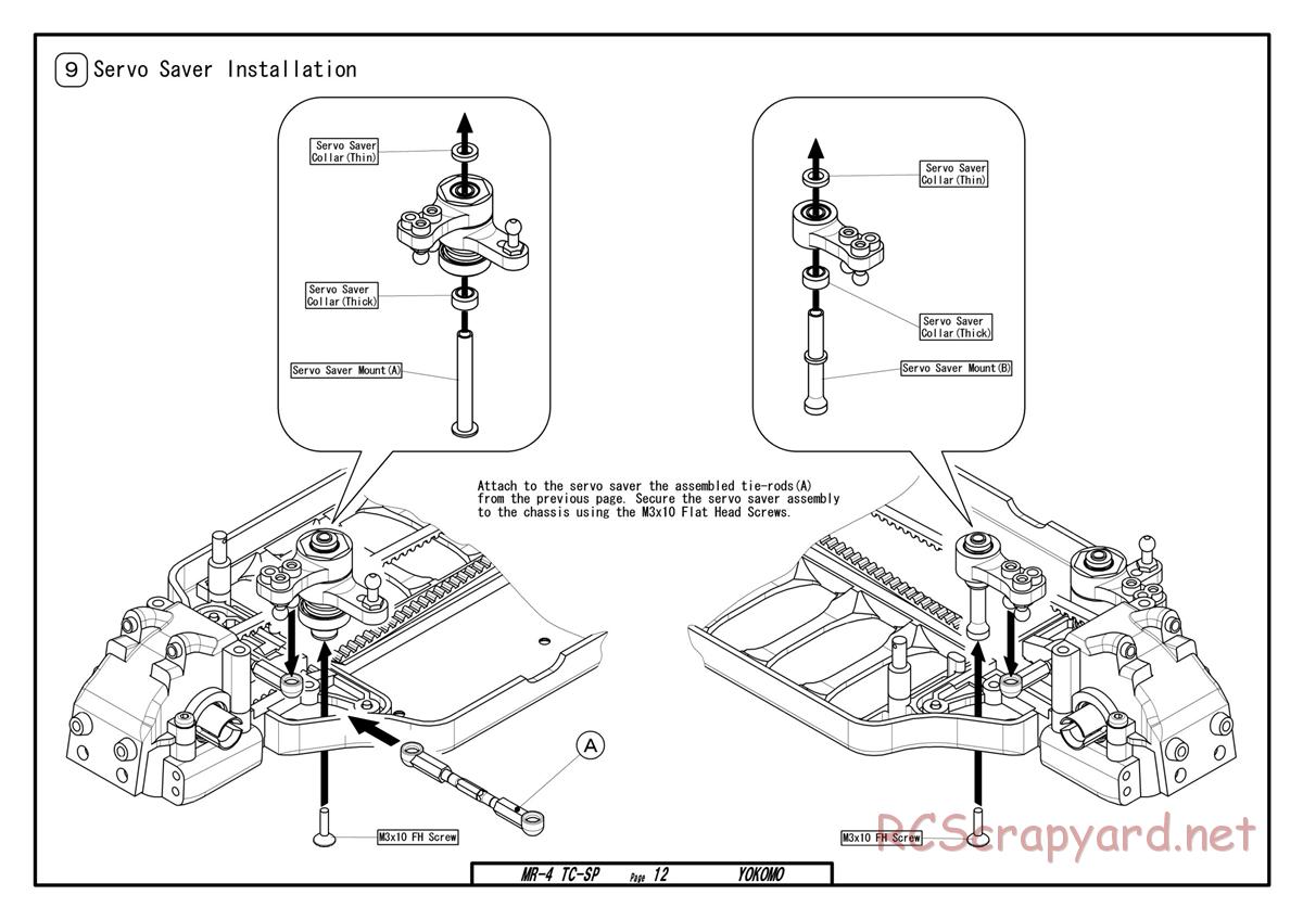 Yokomo - MR-4TC Special - Manual - Page 12
