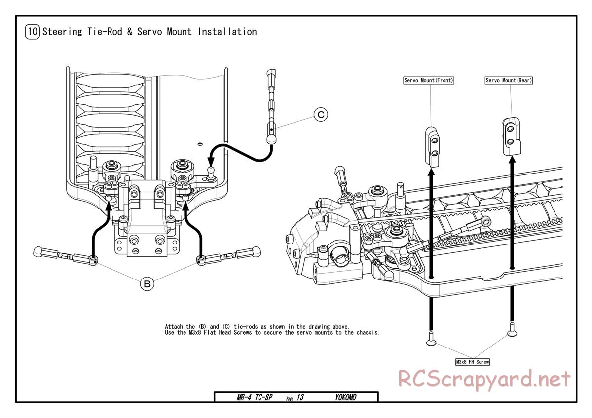 Yokomo - MR-4TC Special - Manual - Page 13