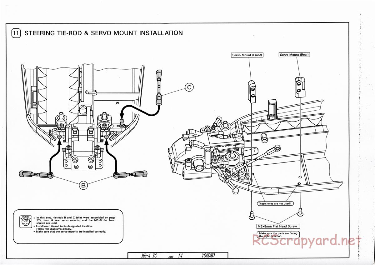 Yokomo - MR-4TC - Manual - Page 14