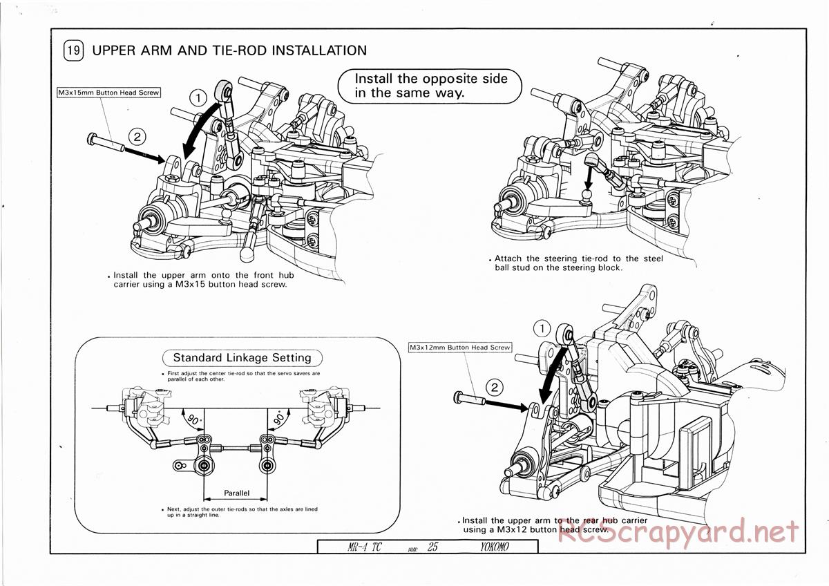 Yokomo - MR-4TC - Manual - Page 25