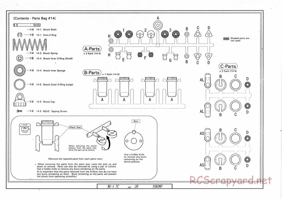 Yokomo - MR-4TC - Manual - Page 26