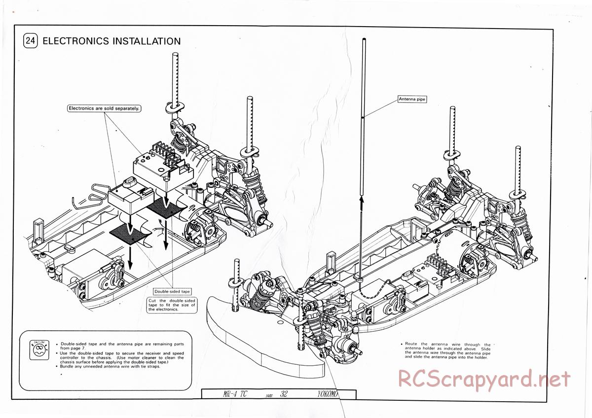 Yokomo - MR-4TC - Manual - Page 32