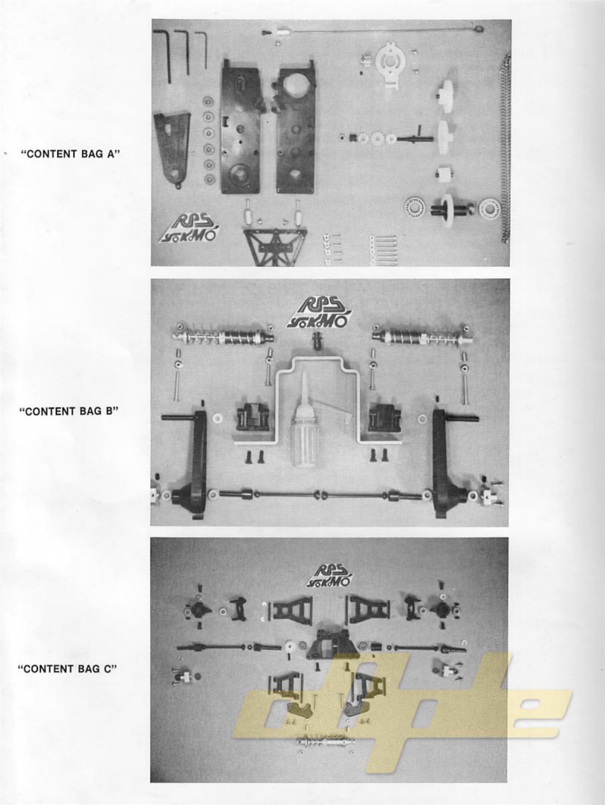 Yokomo - YZ-834B Wonder Dog Fighter RPS SE - Manual - Page 6