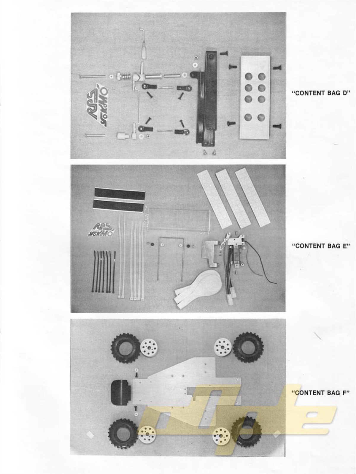 Yokomo - YZ-834B Wonder Dog Fighter RPS SE - Manual - Page 7