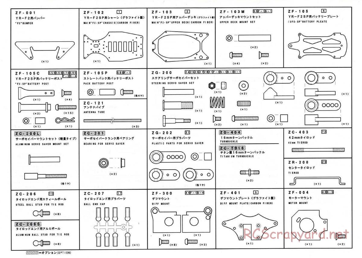 Yokomo - YR-F2 Special (YR-F2 SP) - Manual - Page 15