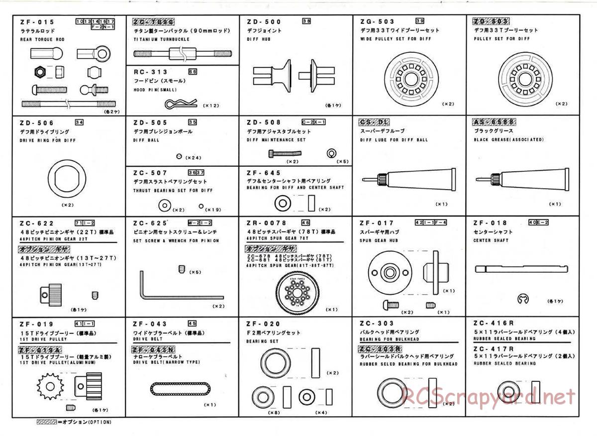 Yokomo - YR-F2 Special (YR-F2 SP) - Manual - Page 17